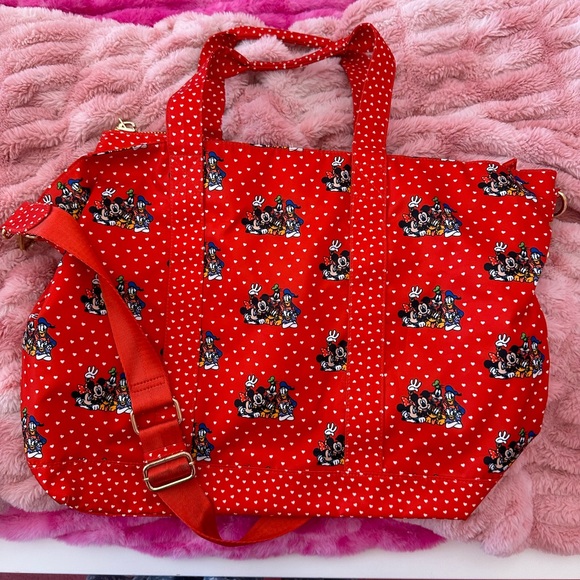 Disney Tote Bag “Friends Forever” Print SCL - Picture 1 of 4